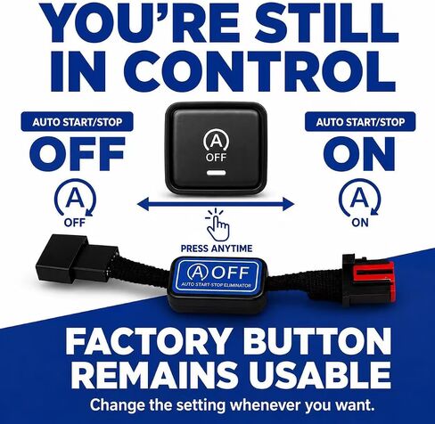 Ironsafex Auto Start-Stop Eliminator for Ford F150 2021-2026 Plug & Play in Kuwait