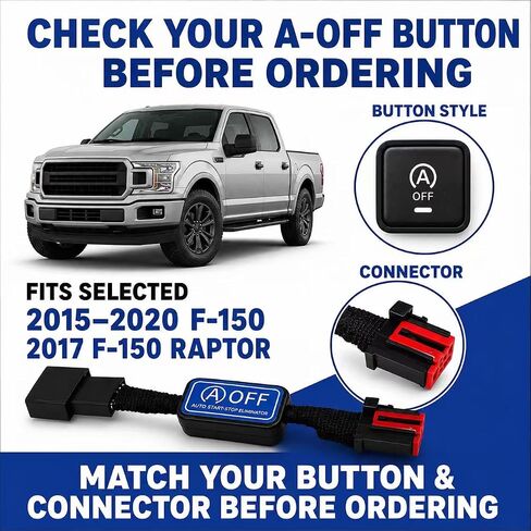 Ironsafex Auto Start-Stop Eliminator for Ford F150 2021-2026 Plug & Play in Kuwait