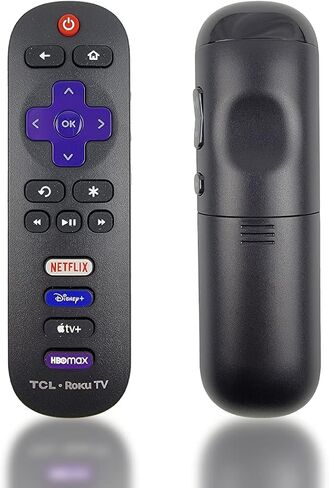 Ceybo OEM 21001-00071 Remote Control for TCL Roku TV Includes Netflix, Disney+, Apple TV & HBOMax Shortcuts 32S327, 32S335, 43S433, 43S435, 50S435, 55S435, 65S435 (Renewed) in Kuwait