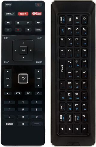 NEW Replace XRT500 QWERTY Keyboard with back light Remote fit for VIZIO in Kuwait