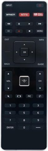 NEW Replace XRT500 QWERTY Keyboard with back light Remote fit for VIZIO in Kuwait