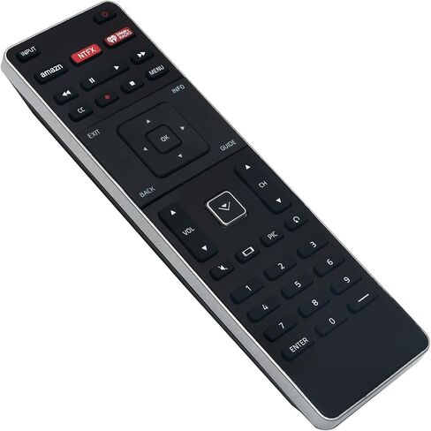 NEW Replace XRT500 QWERTY Keyboard with back light Remote fit for VIZIO in Kuwait