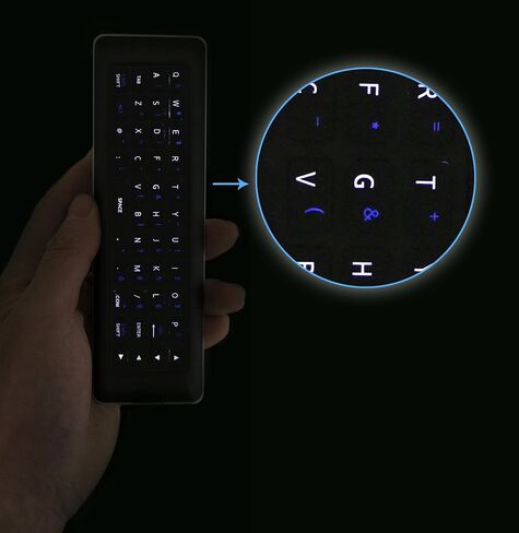 NEW Replace XRT500 QWERTY Keyboard with back light Remote fit for VIZIO in Kuwait