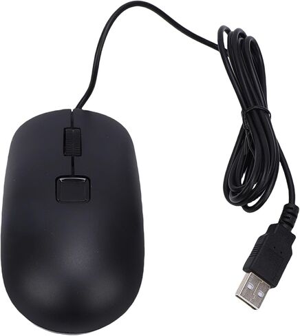Wired USB Mouse with Fingerprint Reader, Biometric Security Wi ndows 11 10 Hello, 360 Fingerprint Recognition, Touch Speedy Matching for PC Laptop in Kuwait
