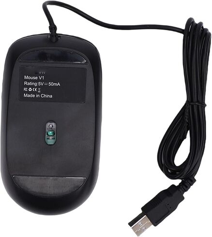 Wired USB Mouse with Fingerprint Reader, Biometric Security Wi ndows 11 10 Hello, 360 Fingerprint Recognition, Touch Speedy Matching for PC Laptop in Kuwait