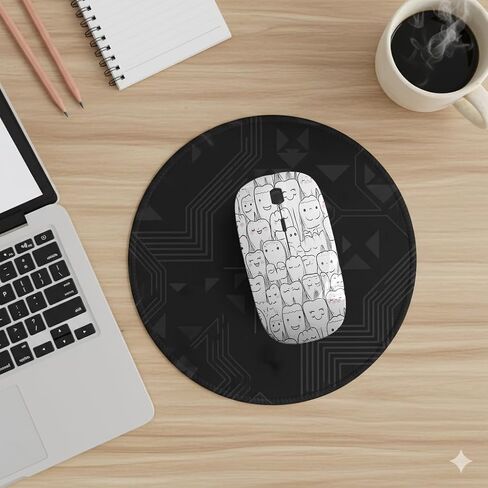 Alesya Cute Dental Pattern, USB Optical Wireless Mouse, Ergonomic Slim Desktop Laptop Mice for Kids in Kuwait