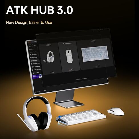 ATK Blazing Sky X1 V2 Ultimate+ Wireless Gaming Mouse - Red in Kuwait