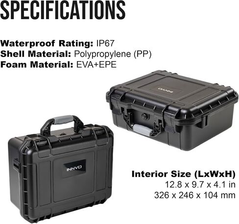 INNVO Mini 5 Pro Case IP67 Waterproof Case for DJI Mini 5 Pro/Lito X1 in Kuwait