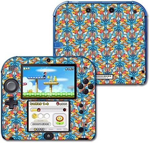 MightySkins Skin Compatible with Nintendo 2DS wrap Sticker Skins Sunset Flowers in Kuwait