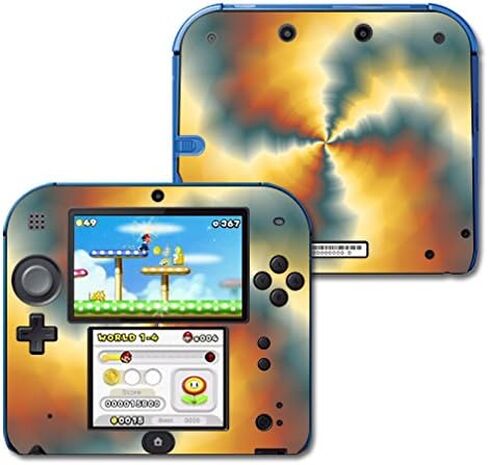 MightySkins Skin Compatible with Nintendo 2DS - Eye of The Storm | Protective, Durable, and Unique Vinyl Decal wrap Cover | Easy to Apply, Remove, and Change Styles | Made in The USA in Kuwait