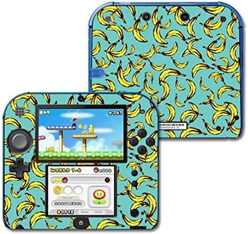 MightySkins Skin Compatible with Nintendo 2DS - Bananas | Protective, Durable, and Unique Vinyl Decal wrap Cover | Easy to Apply, Remove, and Change Styles | Made in The USA in Kuwait