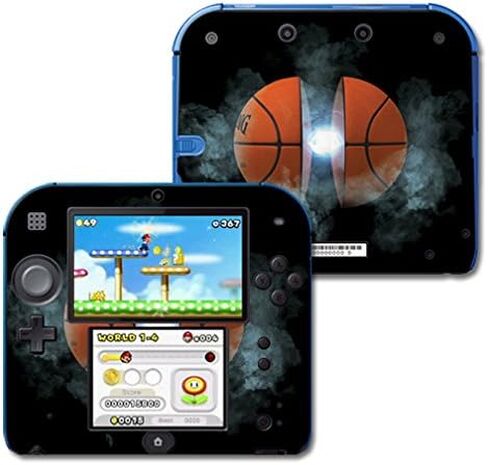 MightySkins Skin Compatible with Nintendo 2DS - Basketball Orb | Protective, Durable, and Unique Vinyl Decal wrap Cover | Easy to Apply, Remove, and Change Styles | Made in The USA in Kuwait