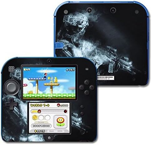 MightySkins Skin Compatible with Nintendo 2DS wrap Sticker Skins Ghost of A Soldier in Kuwait