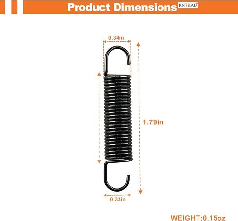 4 Pack DE61-00048A Microwave Door Latch Spring for Samsung & Kenmore in Kuwait