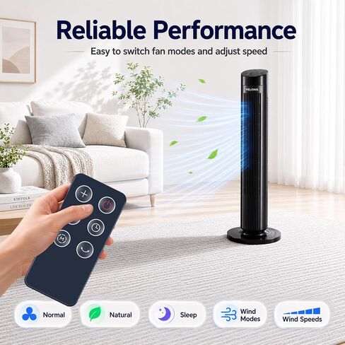 ZWP Replacement Remote Control for PELONIS 23" Ceramic Tower Space Heater in Kuwait