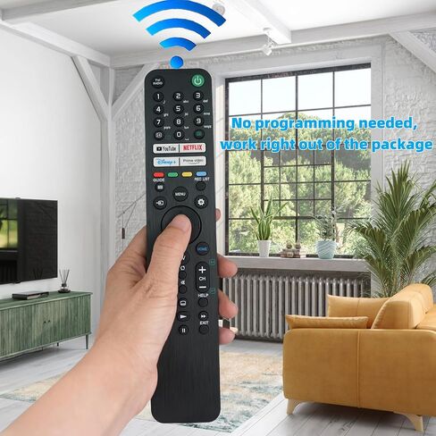 Replacement Remote Control for Sony Bravia Smart TV RMFTX520U KD43X85J KD50X80J KD50X85J KD55X85J KD65X85J KD75X80CJ KD75X80J KD75X81J KD75X85J KD85X91J XR-55A90J (No Voice Function) in Kuwait