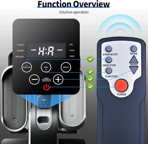 Replacement Remote for CURSOR Fitness C5 Under Desk Elliptical Machine in Kuwait