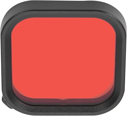 Diving Lens Filter, Housing for 8, High Transmission Coating for Dive Photography, Red Filter for Sea Water (Red) in Kuwait
