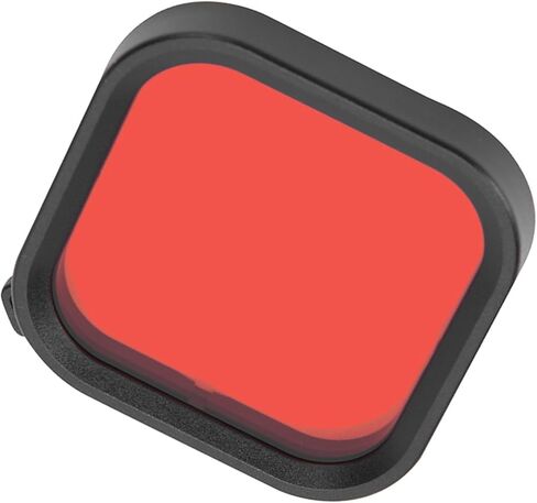 Diving Lens Filter, Housing for 8, High Transmission Coating for Dive Photography, Red Filter for Sea Water (Red) in Kuwait