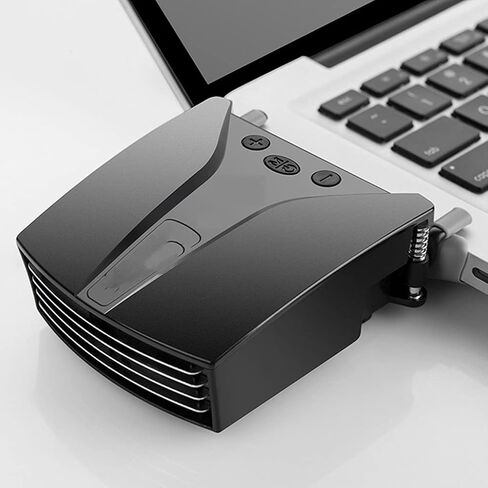 Computer Laptop Cooler Cooling Pad Fan Notebook Temperature Display Rapid Heatsink in Kuwait