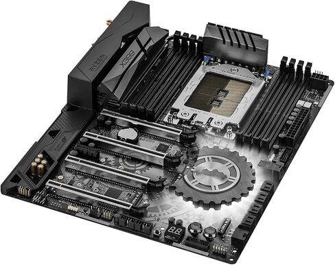 Gaming Motherboard X399 Motherboard Fit for ASRock X399 Taichi Socket TR4 8×DDR4 128GB PCI-E 3.0 M.2 USB3.1 ATX Support TR 1920X 2950X 1900X CPU in Kuwait