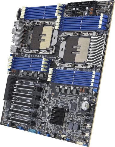 ASUS Z13PE-D16 Server Motherboard Socket Intel LGA 4677 (E-ATX, Intel Xeon, Supports up to 3 PCIe Cards, 16x DDR5 4700 RDIMM for up to 4TB RAM, Dual M.2 with PCIe 5.0 x4, Dual Intel 10Gbps LAN) in Kuwait