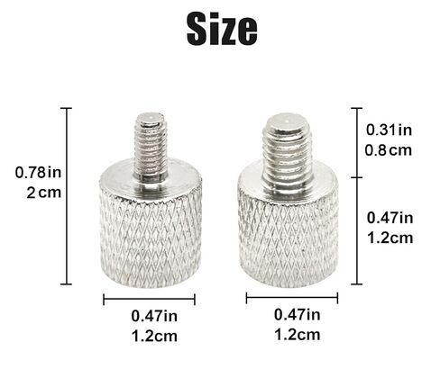 Projector Mount Tripod Screw Thread Adapters Converters Female 1/4 in / 6.35 mm to Male 0.23 in / 5.9 mm or 0.15 in / 3.9 mm M4 M6 Screws Adapter Bushing for Mini Projector Mount Camera Tripod in Kuwait