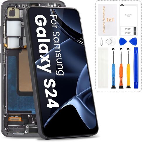 for Samsung Galaxy S24 5G Screen Replacement with Frame,Incell,US Version in Kuwait