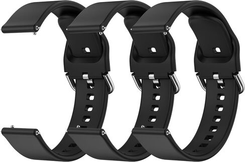 3 Pack Sport Bands Compatible with Casio AE-1300 AE-1200 F-108 W-216H AE-1000w SGW-300H AQ-S800W W-800H,Soft Wristband Silicone Strap for Casio in Kuwait
