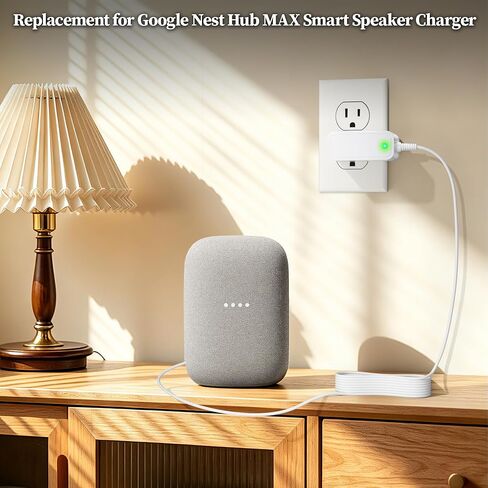 Charger for Google Nest Hub MAX 10" Smart Home Display Power Cord 24V in Kuwait