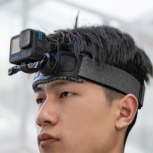 Adjustable Quick Release Head Strap Mount for Gopro in Kuwait