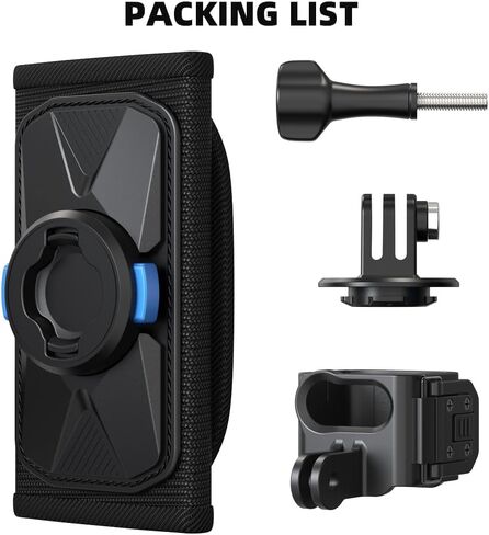Magnetic Backpack Mount,Quick Release Shoulder Strap Compatible with DJI Pocket 4/3 and Other Action Cameras in Kuwait