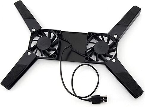 Laptop Cooler Pad Stand Base Cooling Foldable Fan Portable Convenient Notebook Computer Accessories in Kuwait