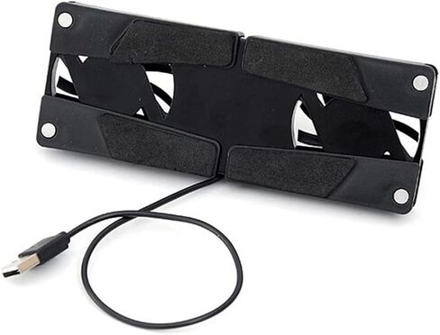 Laptop Cooler Pad Stand Base Cooling Foldable Fan Portable Convenient Notebook Computer Accessories in Kuwait