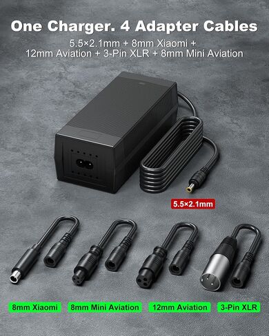 VHBW 54.6V 2A Charger for Ridstar Q20 H20 E-Bikes in Kuwait