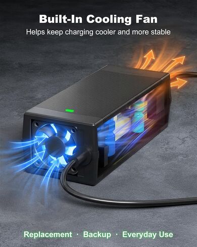 VHBW 54.6V 2A Charger for Ridstar Q20 H20 E-Bikes in Kuwait