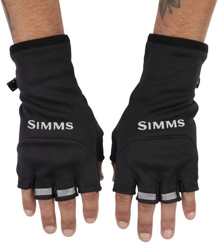 Simms Freestone Half-Finger Glove Black M in Kuwait