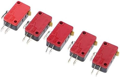 F2TE 5 Pcs/Set 5 Colors 60mm Round Push Button Switch For Game Player Arcade Joystick in Kuwait