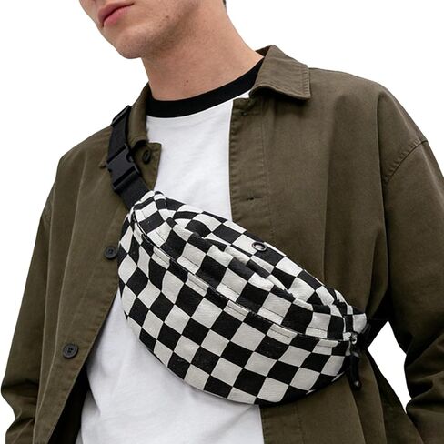 Crossbody Fanny Pack for Men Women, Fashion Waist Bag Pack With Adjustable Strap for Outdoors, Casual Belt Bag for Travel Walking Running in Kuwait