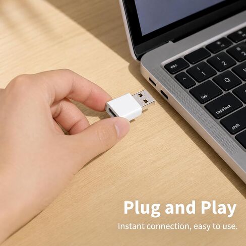 4PCS USB C Female to USB Male Adapter (4-Pack),Type C to USB A Charger Cable Adapter for iPhone 11 12 13 14 15 Pro Max,Samsung Galaxy S24 S23 S22 Ultra,Google Pixel 7 5 3,Apple iWatch Watch Series 7 8 in Kuwait