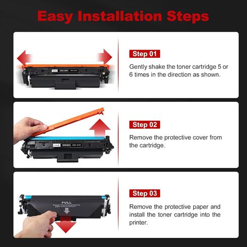 069H Toner Cartridges 4 Pack Replacement for Canon 069H MF753Cdw MF751Cdw in Kuwait