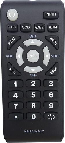 NS-RC4NA-17 Remote Compatible for Insignia TV NS-39D310NA17 NS-32D311NA17 NS-48D510NA17 NS-55D510NA17 Remote Control in Kuwait
