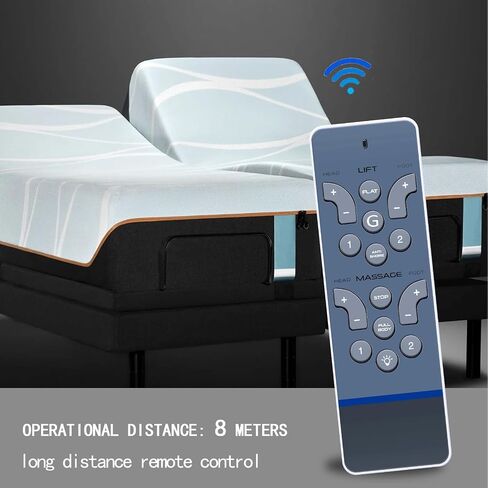 Replacement Remote Control for Tempurpedic Ergo Advanced Adjustable Bed, Models Rc-wm-101, Easy to Pair in Kuwait