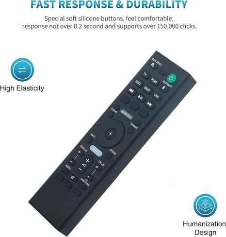 Replacement Remote Control RMT-AH510U for Sony HTA5000 HT-A5000 Soundbar in Kuwait