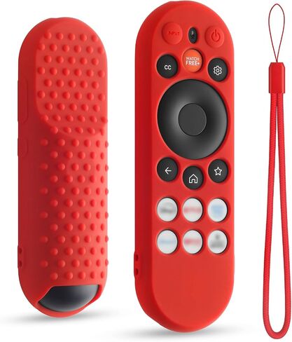 Silicone Cover for Vizio Xrt290 Remote,Protective Case Compatible with Onn/Vizo Tv Xrt181/Xrt290/Wrt290/Xrt29x Remote,Anti-Slip with Lanyard (Purple) in Kuwait