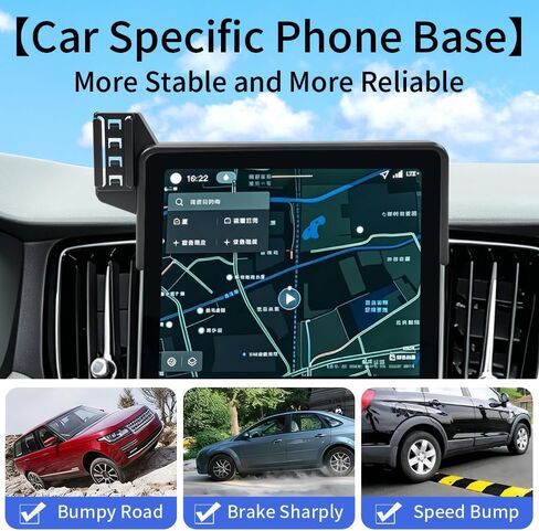 Car Phone Holder Mount for Volvo XC60 2026 and XC90 2026 [11.2-inch Screen] in Kuwait
