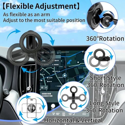 Car Phone Holder Mount for Volvo XC60 2026 and XC90 2026 [11.2-inch Screen] in Kuwait