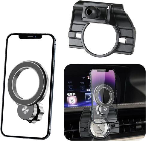 Car Magnetic Phone Mount for Lexus ES 2013 2014 2015 2016 2017 2018 Auto Interior Accessories Best Cellphone Holder Mobile Cradle Cell Phones Navigation Charging Screen Magnet Stand Accessory in Kuwait