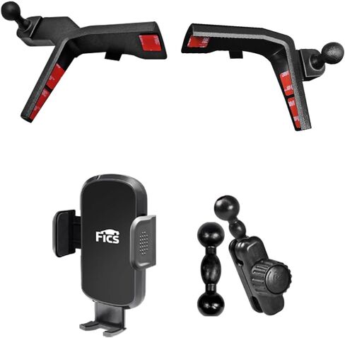 FICS Car Phone Holder for Kia Sportage 2023 2024 2025 with 12.3" Digital Cluster – Custom-Fit Mount for Seamless Integration, Interior Accessories for Navigation, No Adhesive or Tools Required in Kuwait
