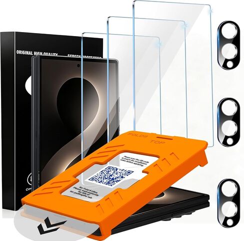 SiHPuoy 3Pack Tempered Glass Screen Protector for Samsung Galaxy Z Fold 8 in Kuwait